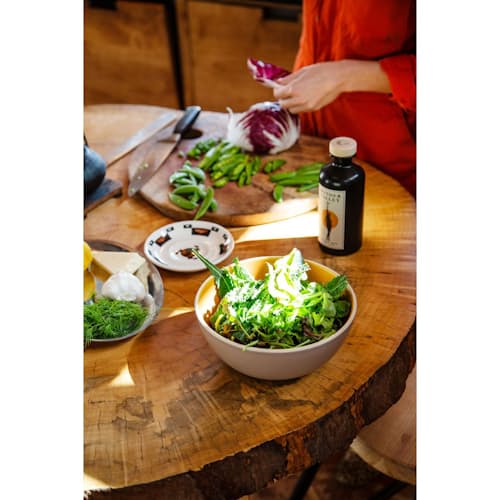 laydown image of Extra Virgin Olive Oil