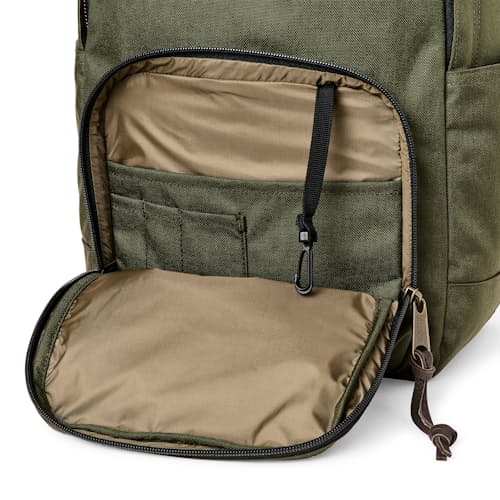 laydown detail image of Dryden Nylon Backpack - 25L