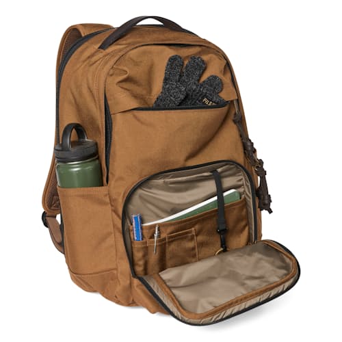 laydown image of Dryden Nylon Backpack - 25L