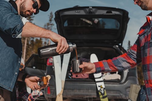 lifestyle image of Firelight 750 Flask