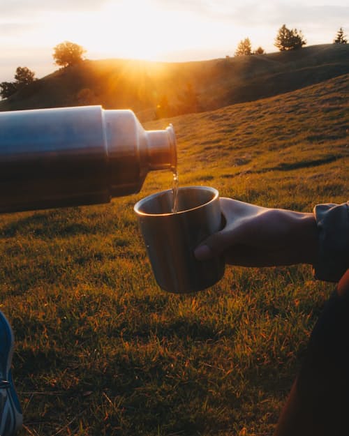lifestyle image of Firelight 750 Flask