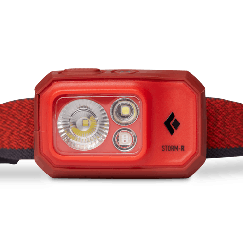 laydown image of Storm 500 R - Rechargable Headlamp