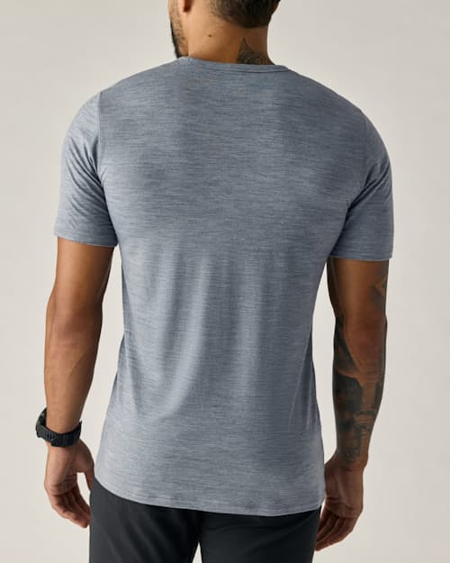 on model image of 72-Hour Merino T-Shirt - Slim Fit