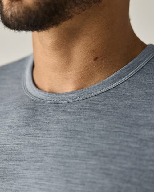 on model image of 72-Hour Merino T-Shirt - Slim Fit
