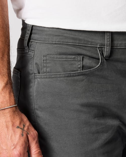 on model image of 365 Pant - HB Athletic Tapered