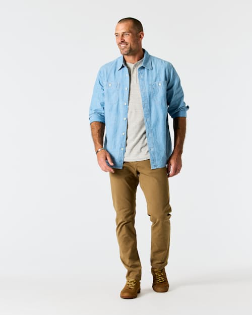Zac is 6'0", 175lbs, and wearing size 32x32