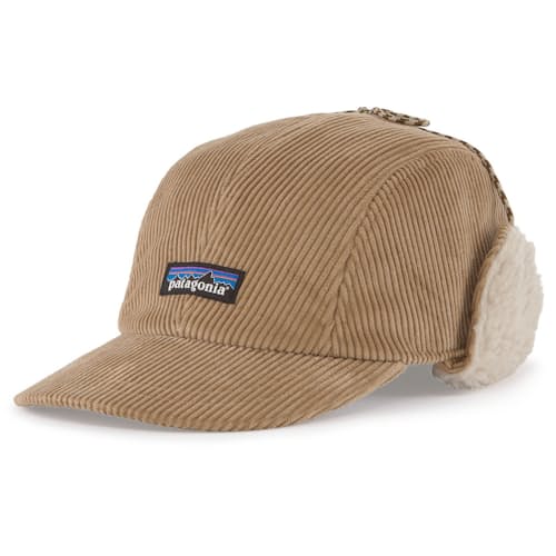 laydown image of Corduroy Ear Flap Hat