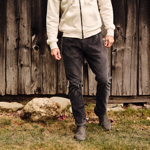 lifestyle image of 365 Corduroy Pant - HB Athletic Tapered