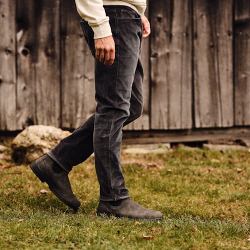 lifestyle image of 365 Corduroy Pant - HB Athletic Tapered