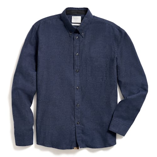 laydown image of Tuscumbia Classic Long Sleeve Shirt