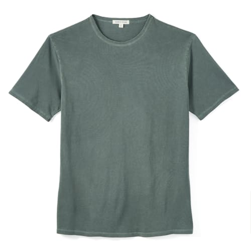 laydown image of Supima Crew T-Shirt