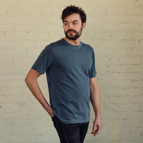 lifestyle image of Supima Crew T-Shirt