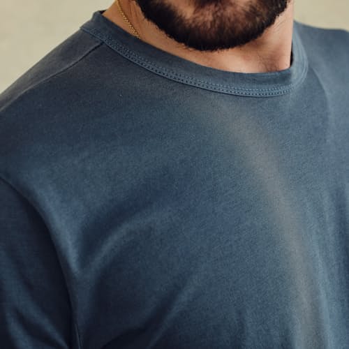 lifestyle image of Supima Crew T-Shirt