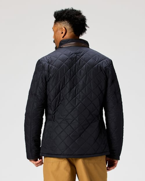 on model image of Powell Quilted Jacket