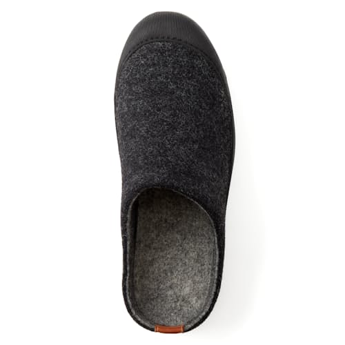 laydown image of Wool Outdoor Mule Slipper