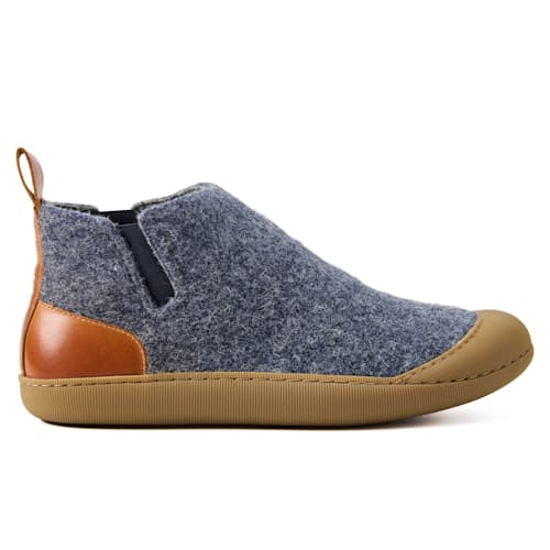 laydown image of Wool Outdoor Slipper Boot