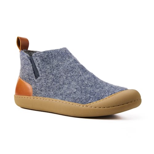 laydown image of Wool Outdoor Slipper Boot