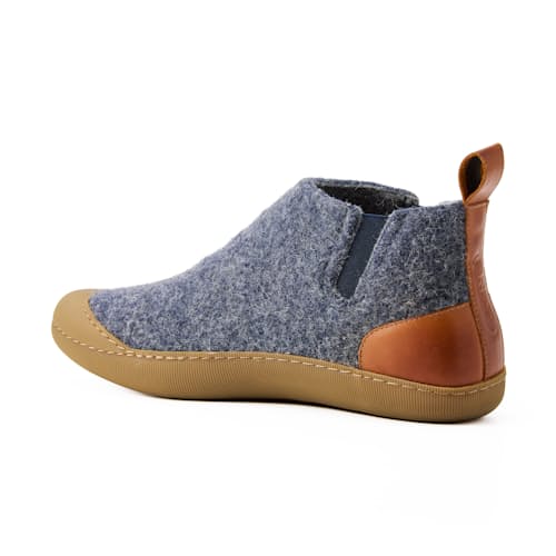 laydown image of Wool Outdoor Slipper Boot