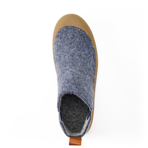 laydown image of Wool Outdoor Slipper Boot