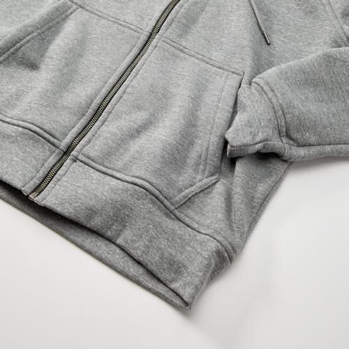 laydown detail image of 10-Year Full Zip Hoodie