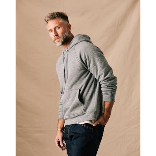 on model image of 10-Year Pullover Hoodie