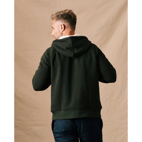 lifestyle image of 10-Year Waffle-Lined Hoodie