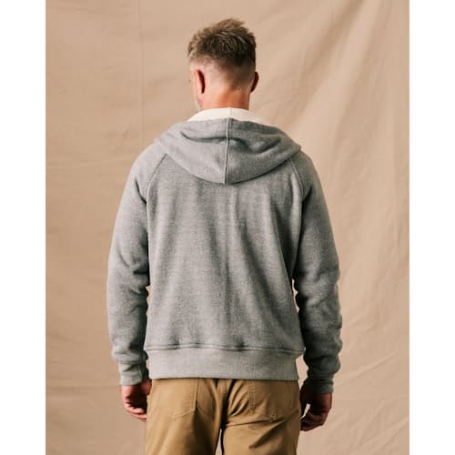 lifestyle image of 10-Year Waffle-Lined Hoodie