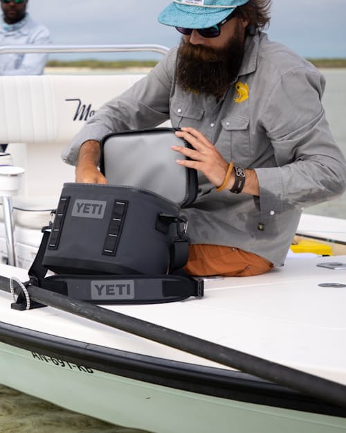 lifestyle image of Hopper Flip 8 Soft Cooler