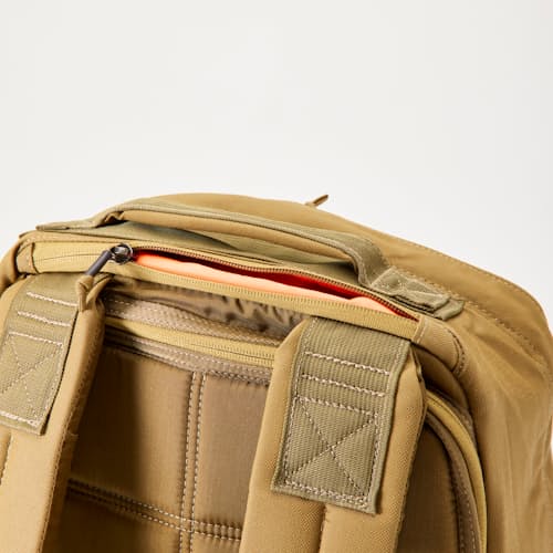 laydown detail image of Huckberry X GORUCK GR1 Slick Backpack - 26L