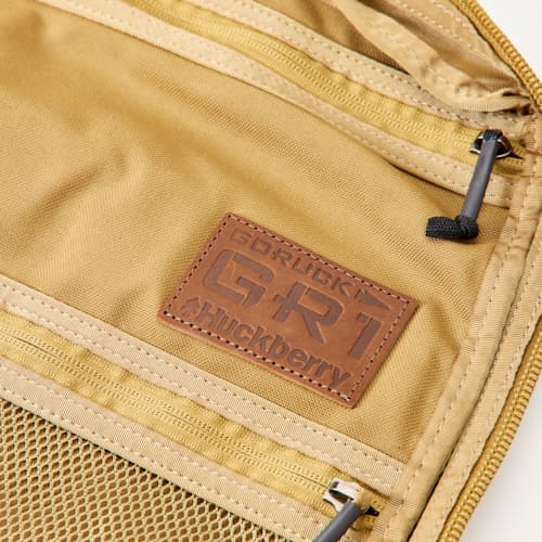 laydown detail image of Huckberry X GORUCK GR1 Slick Backpack - 26L
