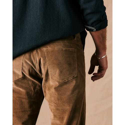 lifestyle image of 365 Corduroy Pant - HB Slim