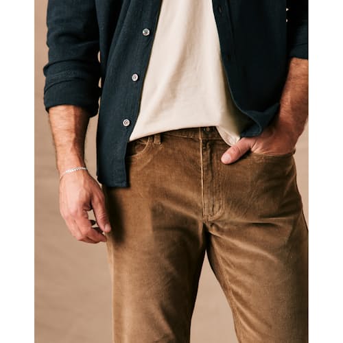 lifestyle image of 365 Corduroy Pant - HB Slim