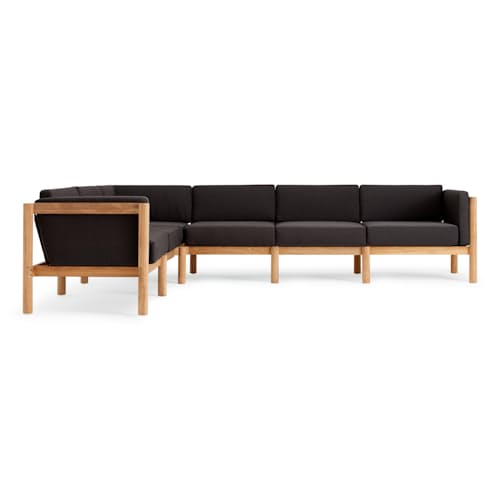 laydown image of The Outdoor Sectional - 6 Piece