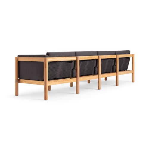 laydown image of The Outdoor Sectional - 6 Piece