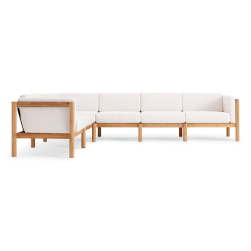 laydown image of The Outdoor Sectional - 6 Piece