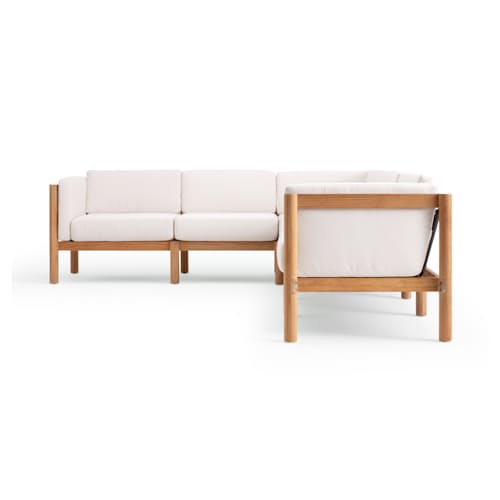 laydown image of The Outdoor Sectional - 6 Piece