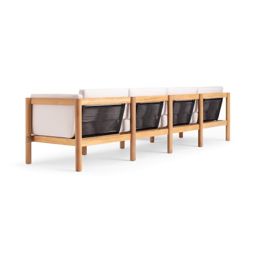 laydown image of The Outdoor Sectional - 6 Piece