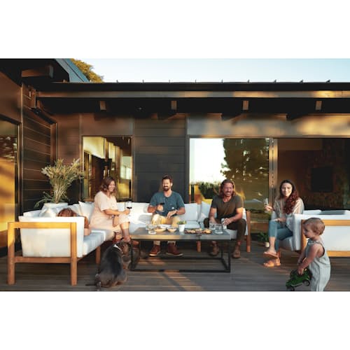 laydown image of The Outdoor Loveseat
