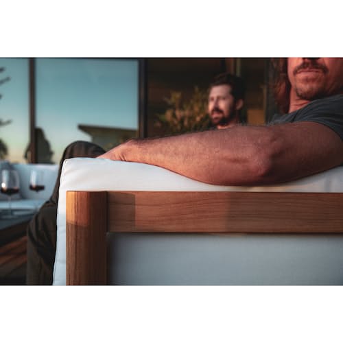 laydown image of The Outdoor Loveseat