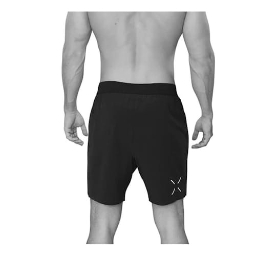 on model image of Interval Lined Short - 7"