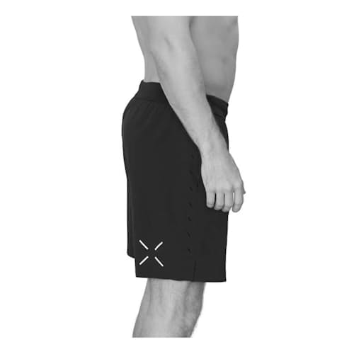 on model image of Interval Lined Short - 7"