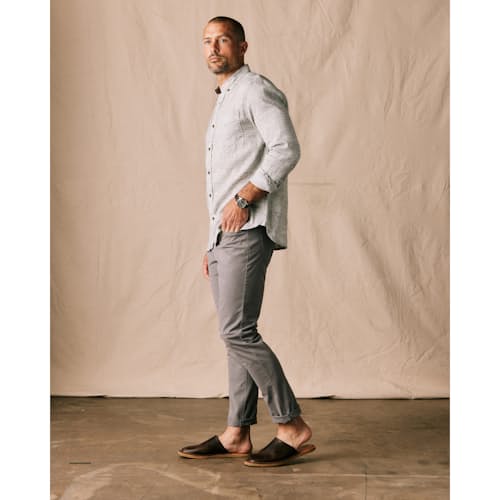 on model image of 365 Pant - HB Slim