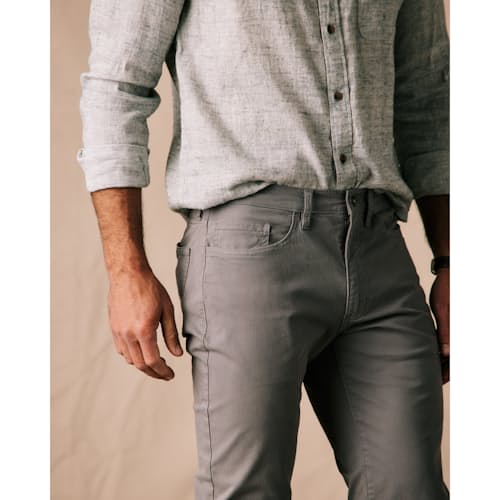 on model image of 365 Pant - HB Slim