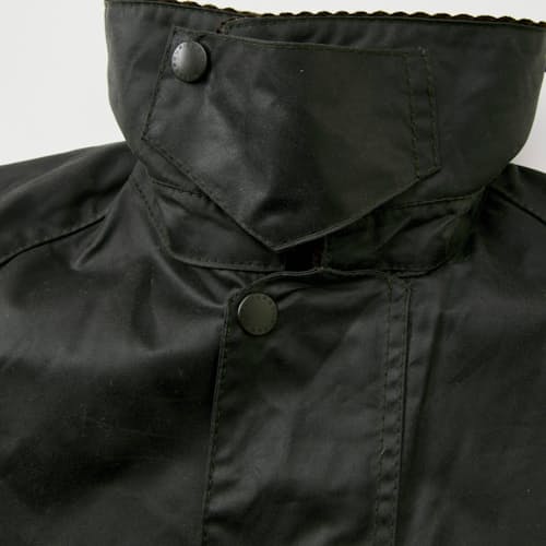 laydown detail image of Classic Beaufort Wax Jacket