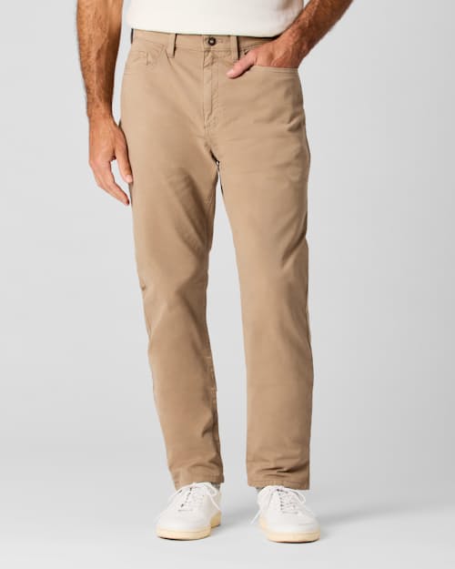 on model image of 365 Pant - HB Athletic Tapered