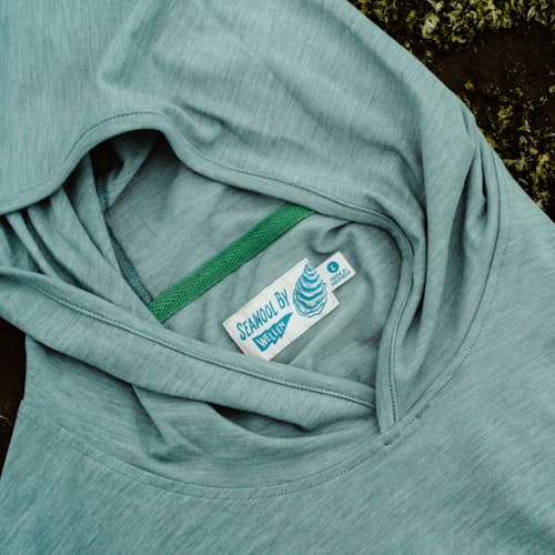laydown image of Seawool Hoodie