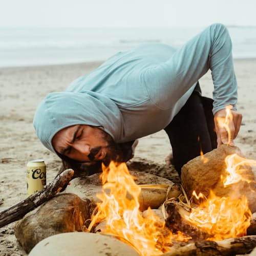laydown image of Seawool Hoodie