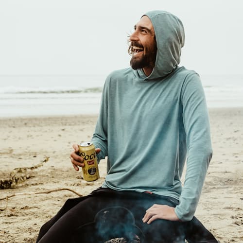 laydown image of Seawool Hoodie