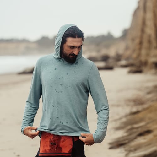 laydown image of Seawool Hoodie