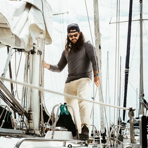 laydown image of Seawool Hoodie